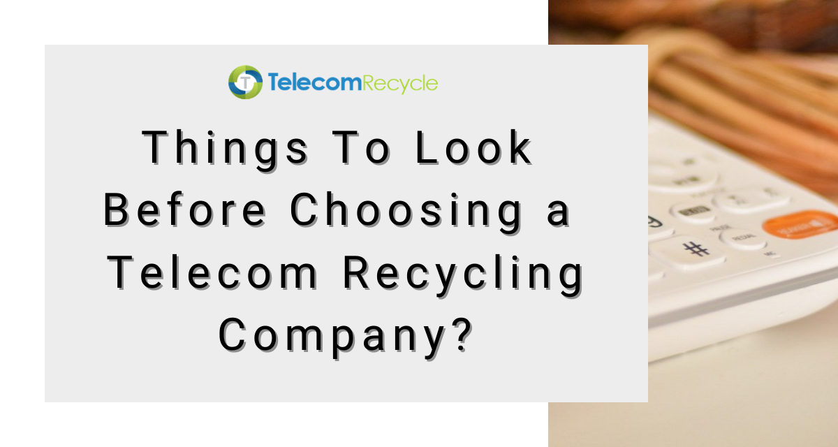 Telecom Recycling Company
